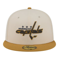 Washington Capitals New Era Colorpack Two-Tone 59FIFTY Fitted Hat - Cream/Tan - NHL 203294189