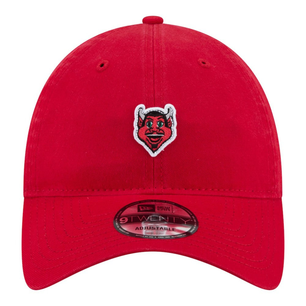 New Jersey Devils New Era Unisex Mascot Patch 9TWENTY Adjustable Hat - Red - NHL 203294233