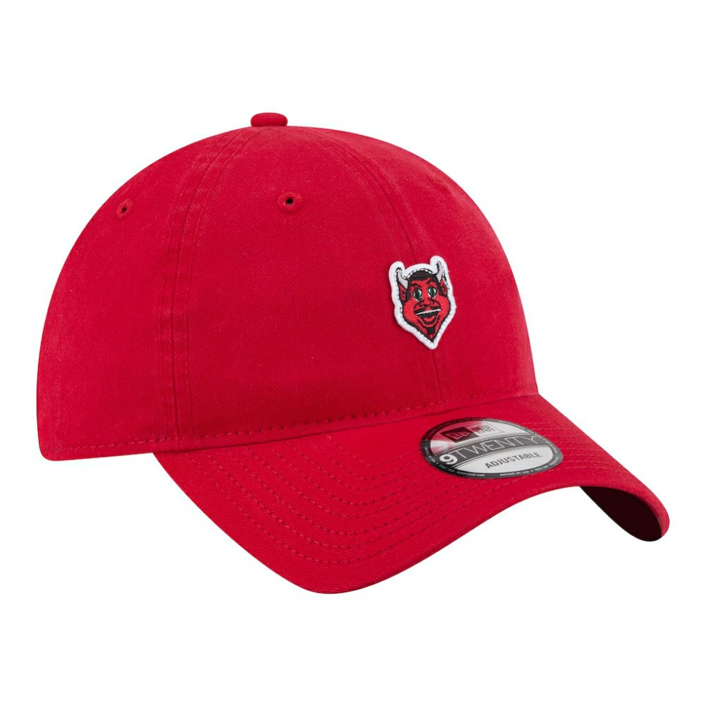 New Jersey Devils New Era Unisex Mascot Patch 9TWENTY Adjustable Hat - Red - NHL 203294233