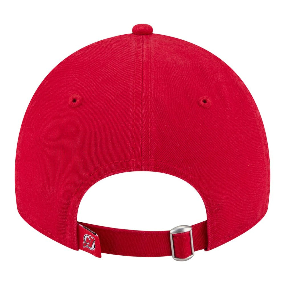 New Jersey Devils New Era Unisex Mascot Patch 9TWENTY Adjustable Hat - Red - NHL 203294233