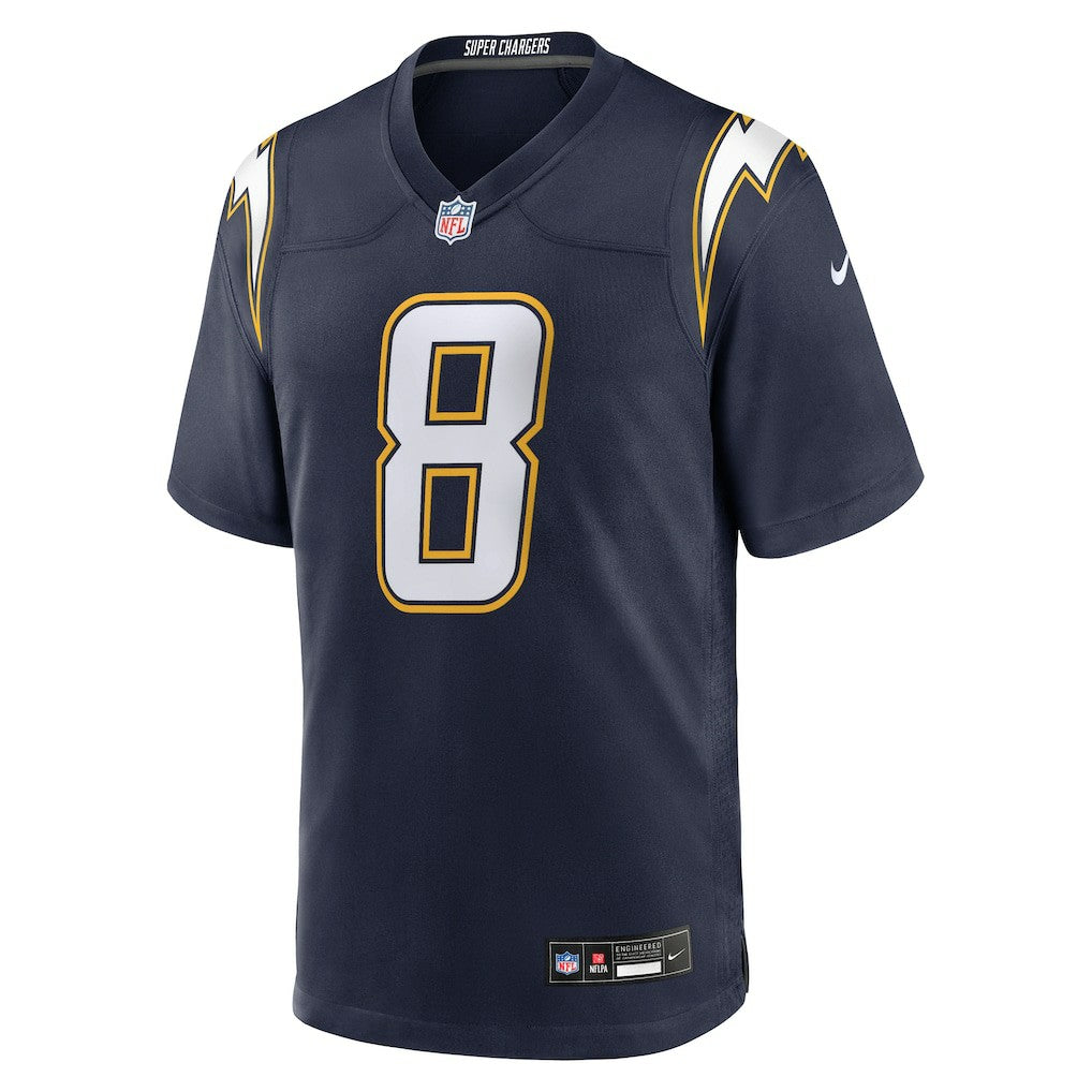 Nike Omarion Hampton Los Angeles Chargers Alternate Super Chargers Game Player Jersey Navy