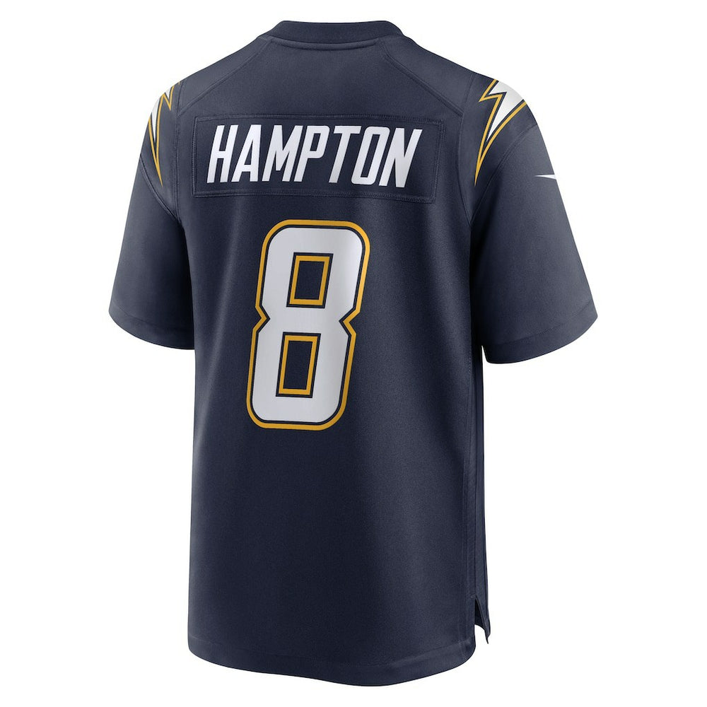 Nike Omarion Hampton Los Angeles Chargers Alternate Super Chargers Game Player Jersey Navy