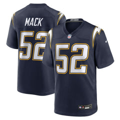 Nike Khalil Mack Los Angeles Chargers Alternate Super Chargers Game Player Jersey Navy