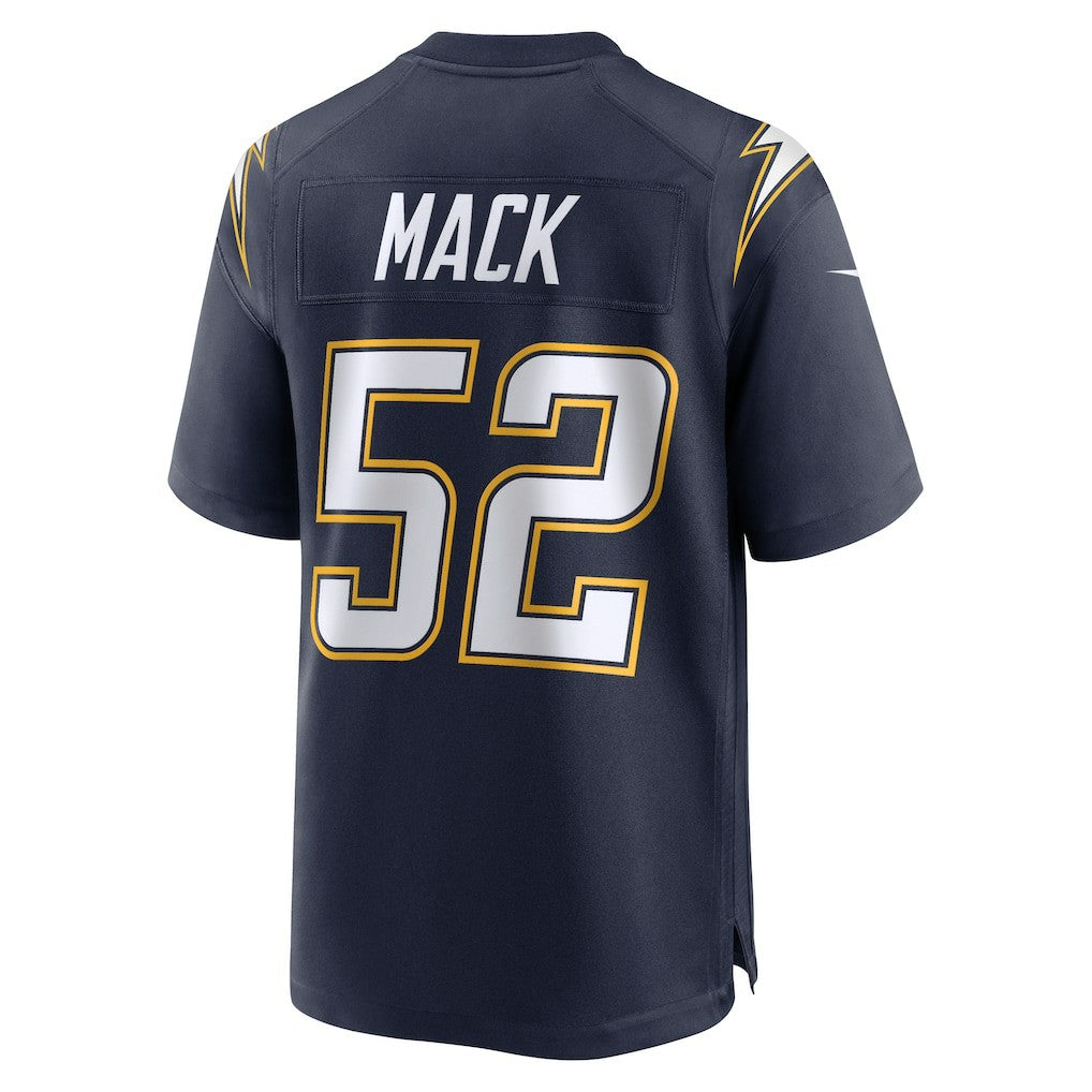 Nike Khalil Mack Los Angeles Chargers Alternate Super Chargers Game Player Jersey Navy