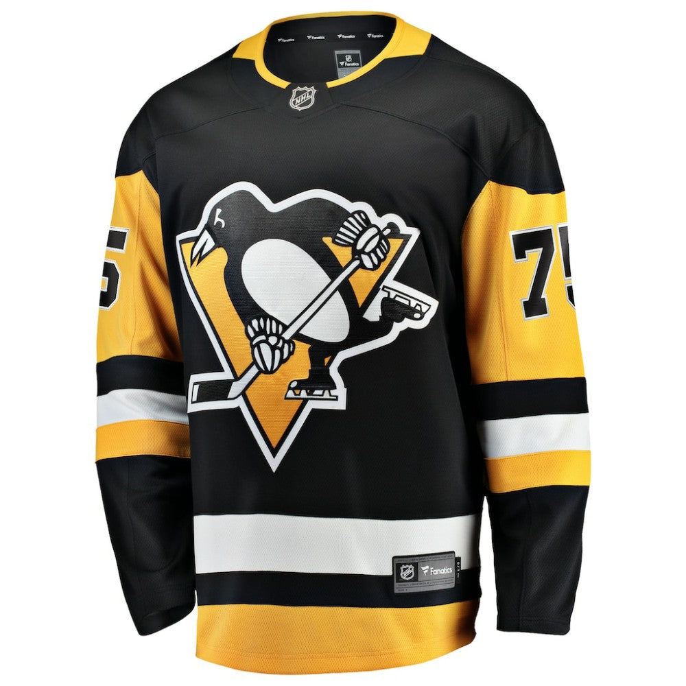 Connor Clifton Pittsburgh Penguins Fanatics Home Breakaway Jersey - Black - NHL 203295001