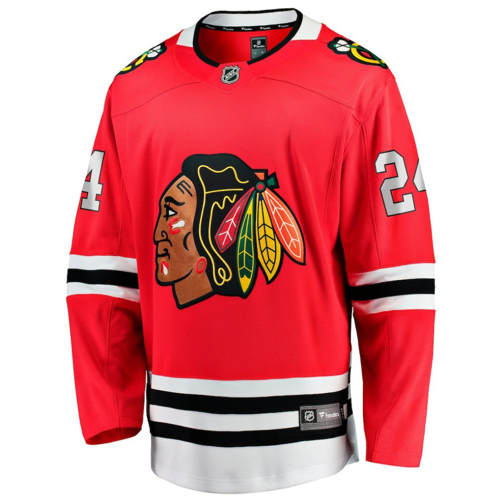 Sam Lafferty Chicago Blackhawks Fanatics Home Breakaway Jersey - Red - NHL 203295003