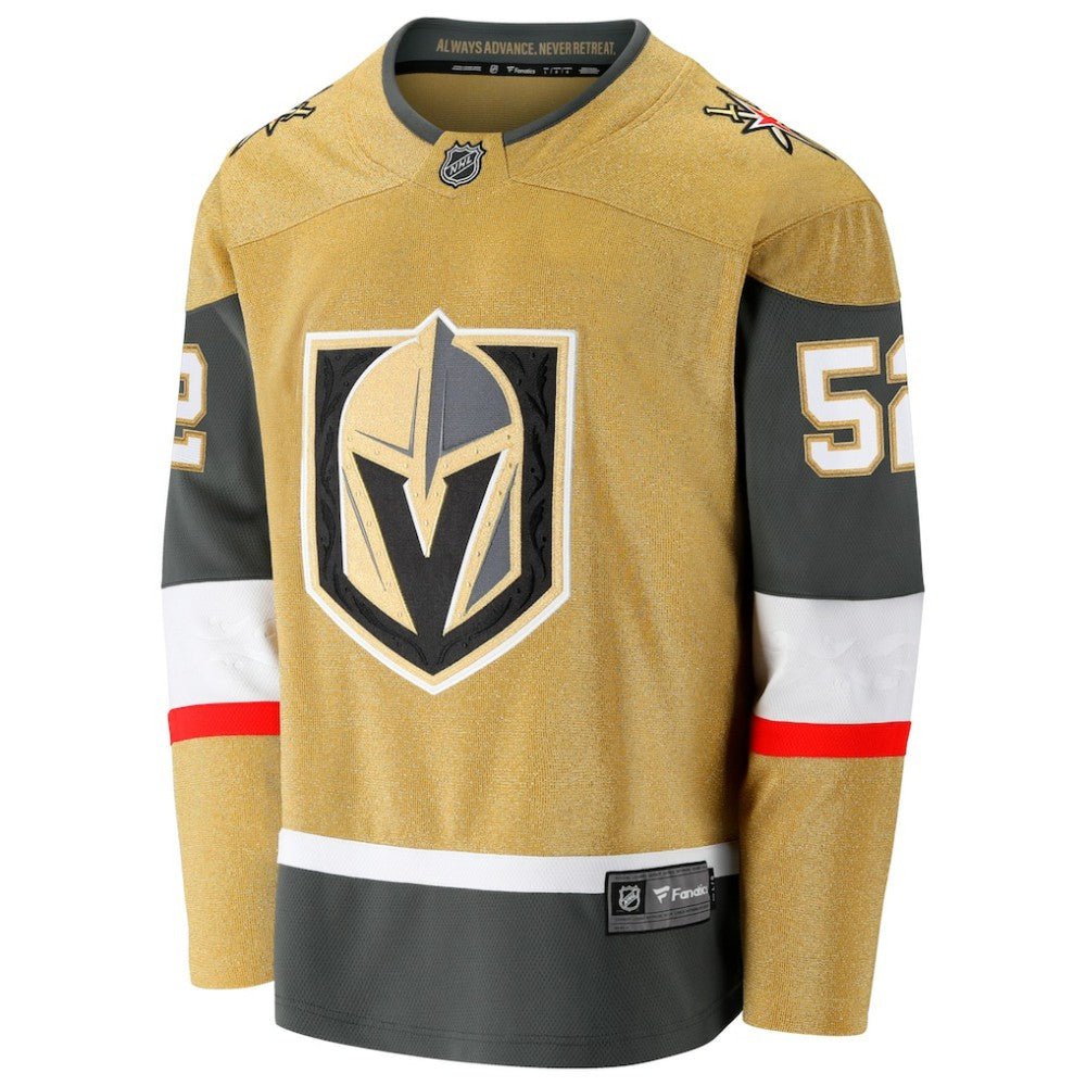 Dylan Coghlan Vegas Golden Knights Fanatics Home Breakaway Jersey - Gold - NHL 203295004