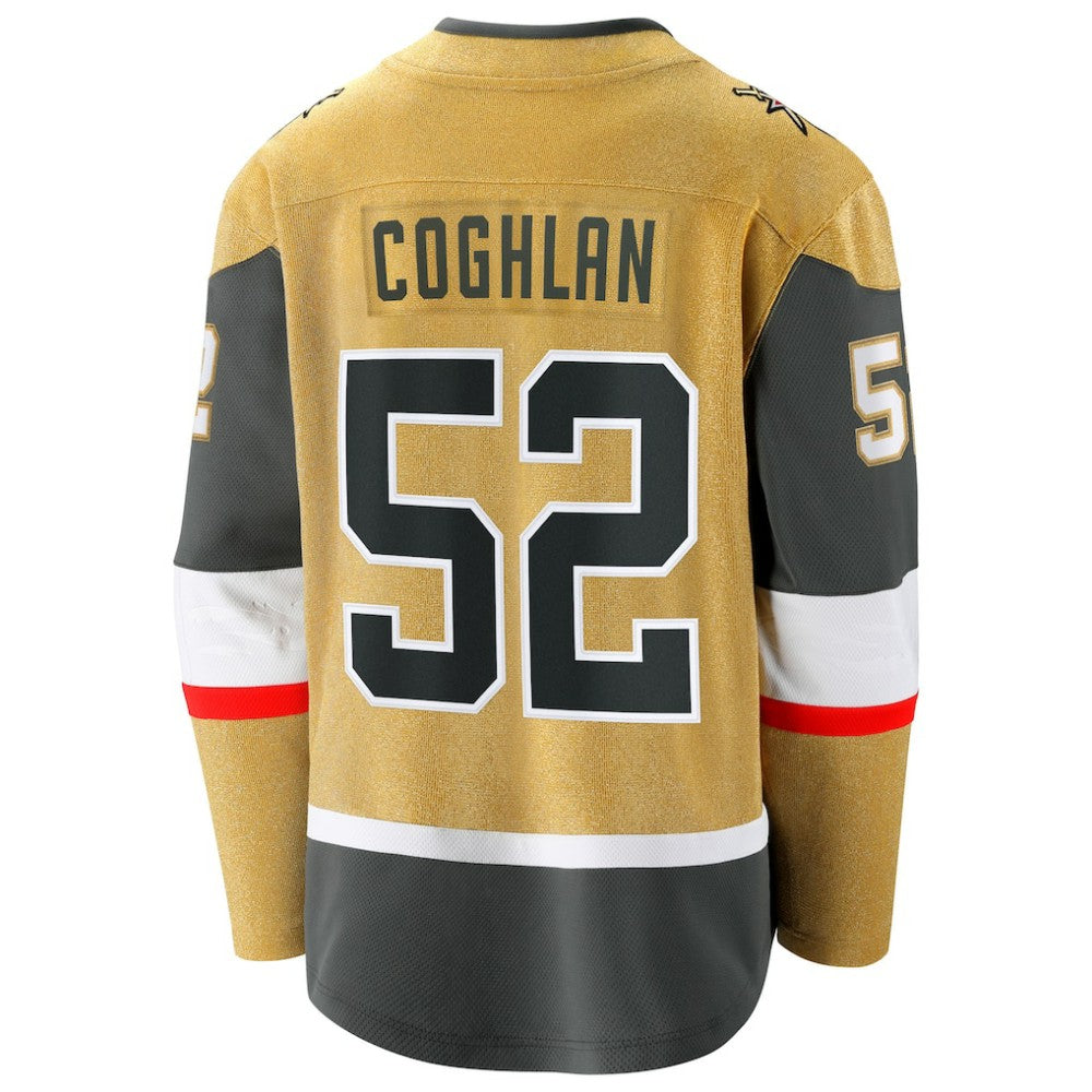 Dylan Coghlan Vegas Golden Knights Fanatics Home Breakaway Jersey - Gold - NHL 203295004
