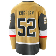 Dylan Coghlan Vegas Golden Knights Fanatics Home Breakaway Jersey - Gold - NHL 203295004