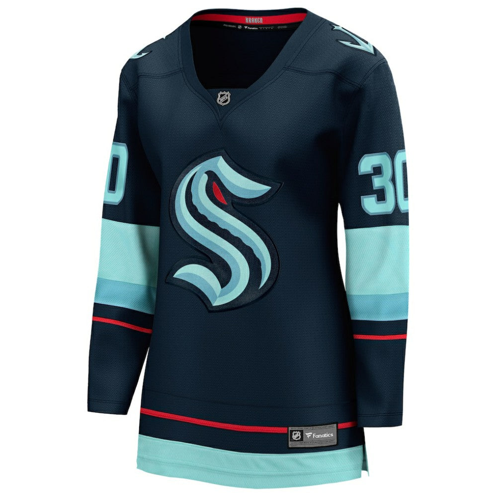 Matt Murray Seattle Kraken Fanatics Women's Home Breakaway Jersey - Deep Sea Blue - NHL 203295007