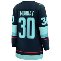 Matt Murray Seattle Kraken Fanatics Women's Home Breakaway Jersey - Deep Sea Blue - NHL 203295007