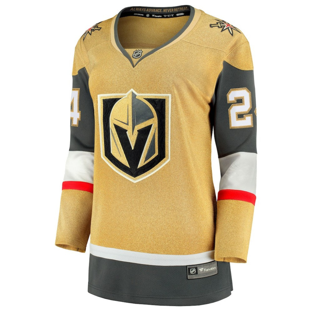 Jaycob Megna Vegas Golden Knights Fanatics Women's Home Breakaway Jersey - Gold - NHL 203295011