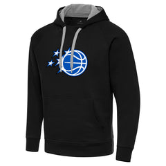 Orlando Magic Antigua New Logo Victory Pullover Hoodie Black