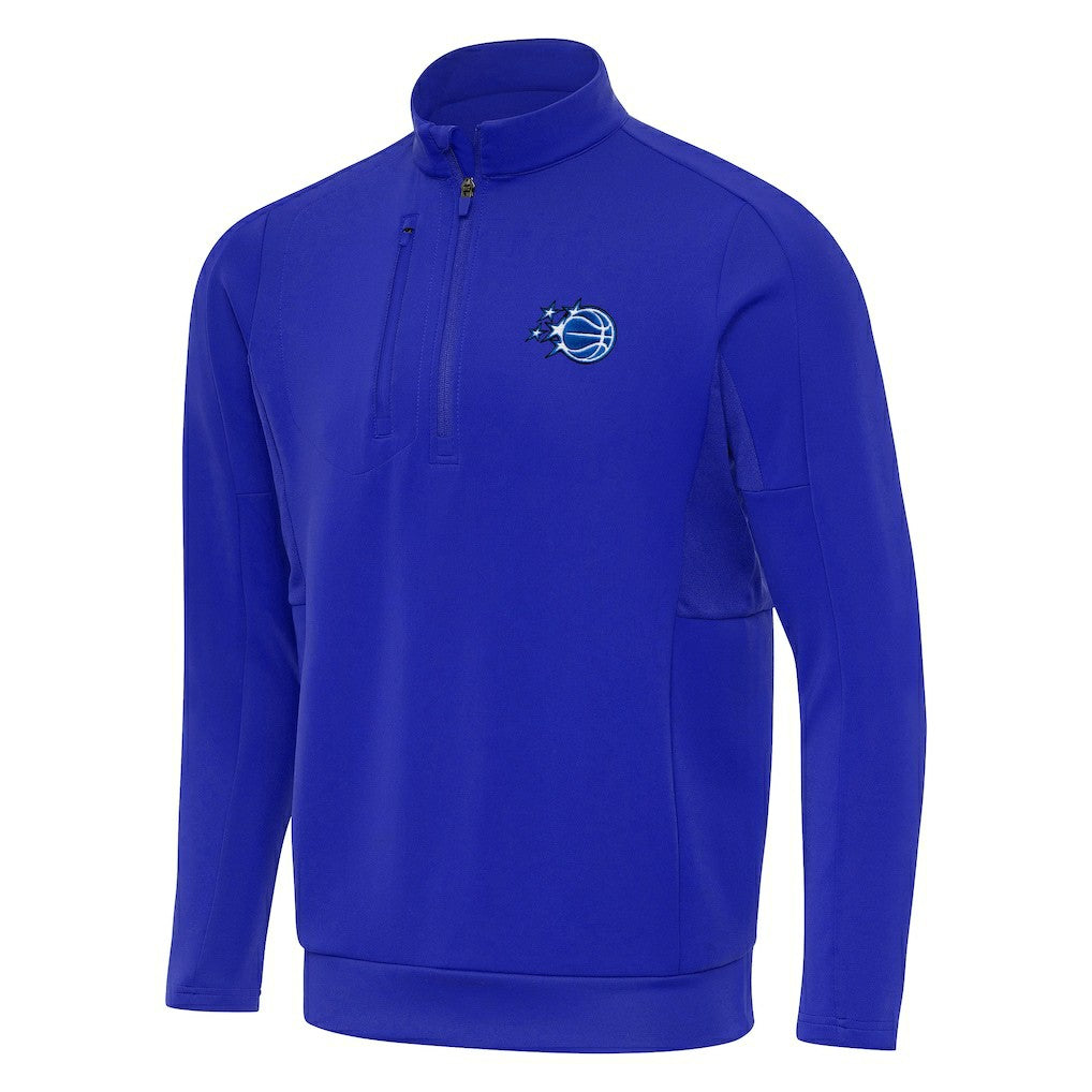 Orlando Magic Antigua New Logo Generation Quarter-Zip Pullover Top Royal | New Era discount