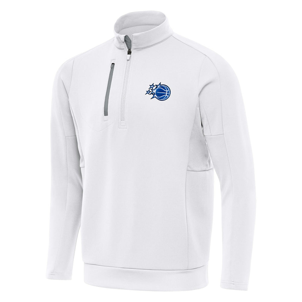 Orlando Magic Antigua New Logo Generation Quarter-Zip Pullover Top White | New Era for sale