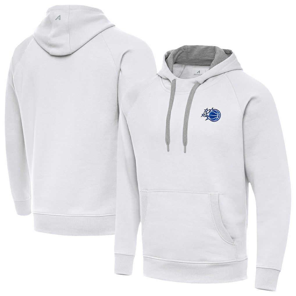 Orlando Magic Antigua New Logo Victory Pullover Hoodie White
