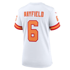 Nike Baker Mayfield '76 Tampa Bay Buccaneers Women's 50th Season Game Jersey White
