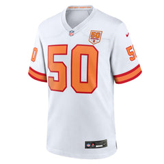 Nike Vita Vea '76 Tampa Bay Buccaneers 50th Season Game Jersey White
