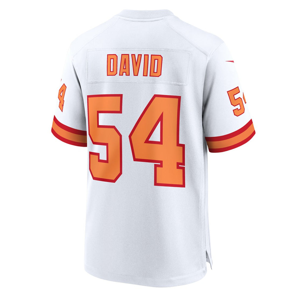 Nike Lavonte David '76 Tampa Bay Buccaneers 50th Season Game Jersey White