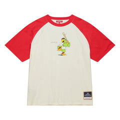 Pittsburgh Pirates Mitchell & Ness Women's Boyfriend Raglan T-Shirt - Cream - Mitchell & Ness Lifestyle