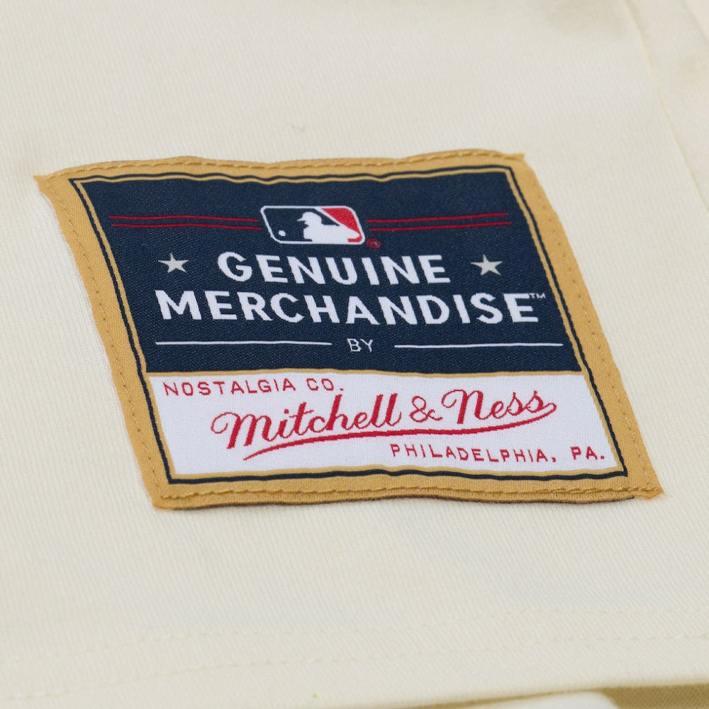 Pittsburgh Pirates Mitchell & Ness Women's Boyfriend Raglan T-Shirt - Cream - Mitchell & Ness Lifestyle