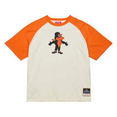 Baltimore Orioles Mitchell & Ness Women's Boyfriend Raglan T-Shirt - Cream - Mitchell & Ness Discount