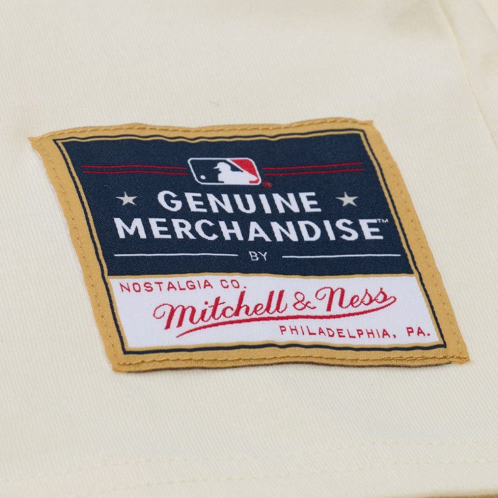 Boston Red Sox Mitchell & Ness Women's Boyfriend Raglan T-Shirt - Cream - Mitchell & Ness Discount
