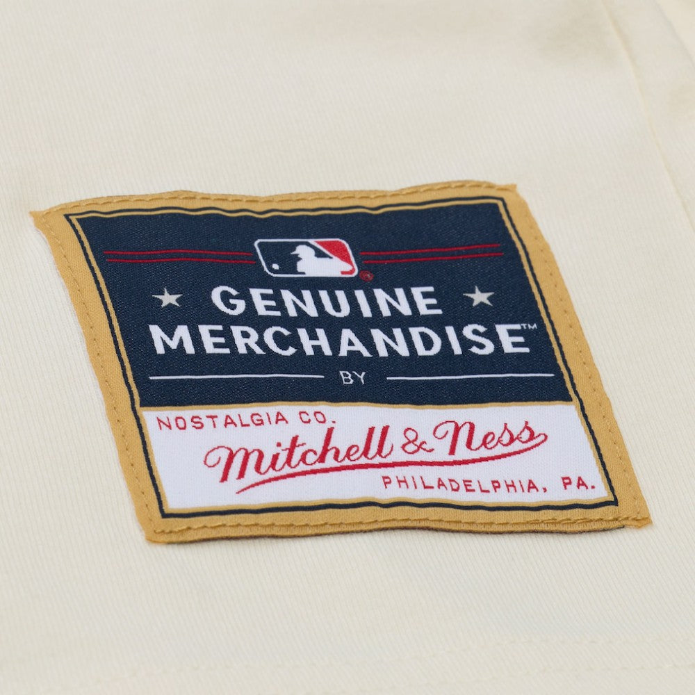 Seattle Mariners Mitchell & Ness Women's Boyfriend Raglan T-Shirt - Cream - Mitchell & Ness Discount