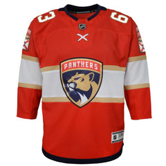 Brad Marchand Florida Panthers Outerstuff Youth Premier Player Jersey - Red - NHL 203319986