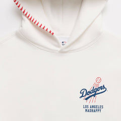 Los Angeles Dodgers Madhappy x MLB Unisex Heavyweight Fleece Hoodie - White - MLB Sale
