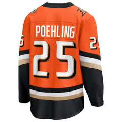 Ryan Poehling Anaheim Ducks Fanatics Home Breakaway Jersey - Orange - NHL 203322870
