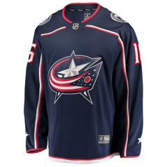 Brendan Gaunce Columbus Blue Jackets Fanatics Home Breakaway Jersey - Navy - NHL 203322872