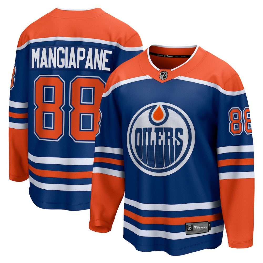 Andrew Mangiapane Edmonton Oilers Fanatics Home Breakaway Jersey - Royal - NHL 203322885