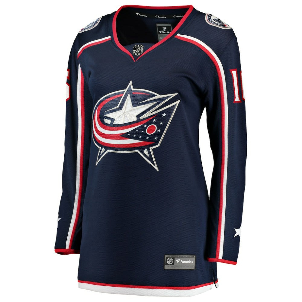 Brendan Gaunce Columbus Blue Jackets Fanatics Women's Home Breakaway Jersey - Navy - NHL 203322902