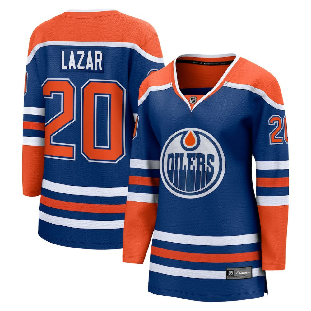Curtis Lazar Edmonton Oilers Fanatics Women's Home Breakaway Jersey - Royal - NHL 203322917