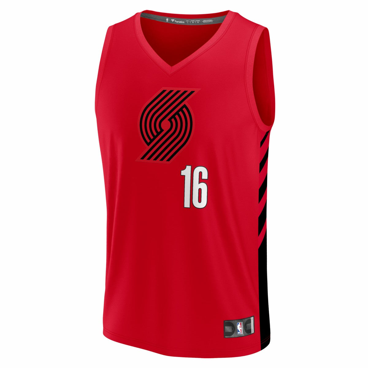 Yang Hansen Portland Trail Blazers Fast Break Replica Jersey Red Statement Edition | Fanatics US