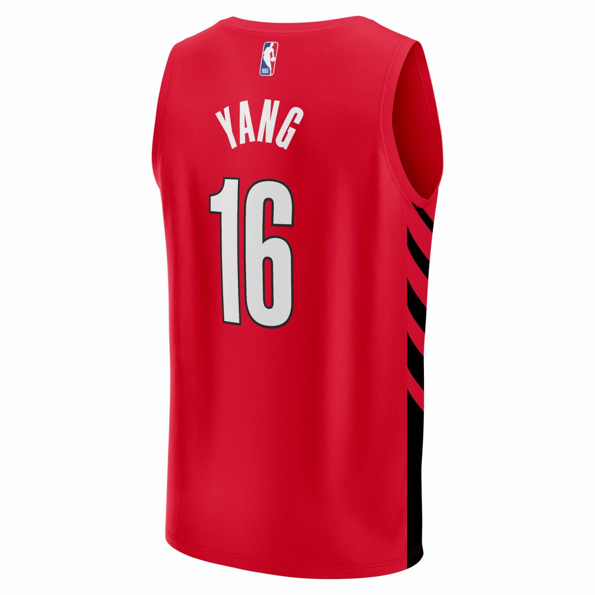 Yang Hansen Portland Trail Blazers Fast Break Replica Jersey Red Statement Edition | Fanatics US