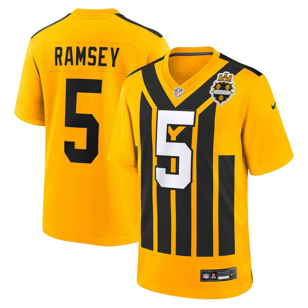 Nike Jalen Ramsey Pittsburgh Steelers Alternate 1933 Throwback Game Jersey Gold