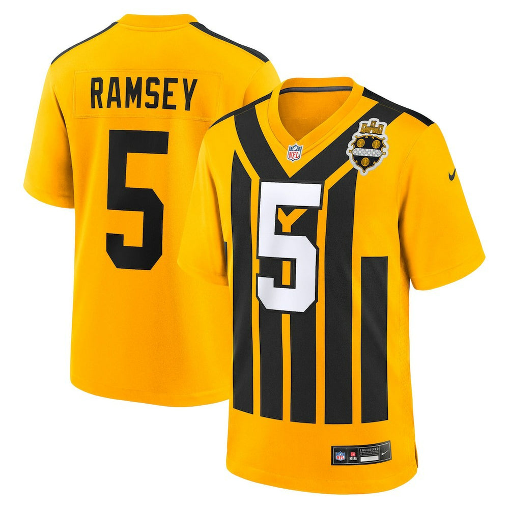 Nike Jalen Ramsey Pittsburgh Steelers Alternate 1933 Throwback Game Jersey Gold