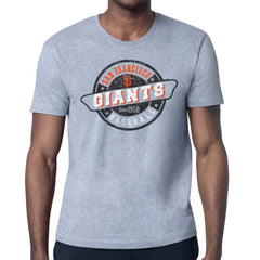 San Francisco Giants Starter Route 66 Team Logo T-Shirt - Heather Gray - MLB Online