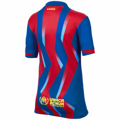 Barcelona Youth 2025/26 Fourth Replica Jersey Blue - Nike for sale