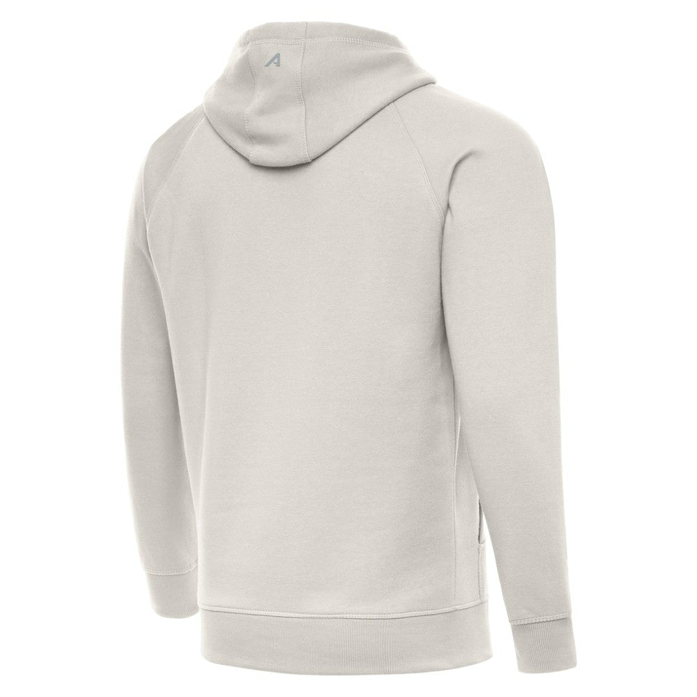 Pittsburgh Pirates Antigua Victory Pullover Hoodie - Cream - MLB Lifestyle