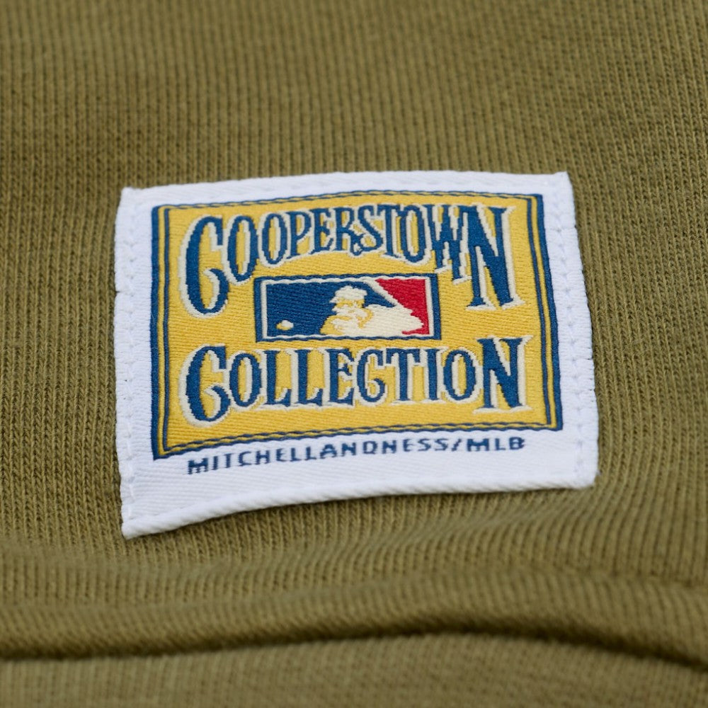 New York Yankees Mitchell & Ness Women's Cooperstown Collection Fleece Sweatshirt - Olive - Mitchell & Ness Sale