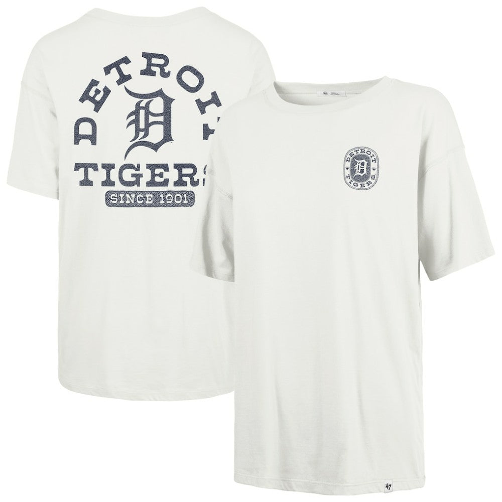 Detroit Tigers '47 Women's Back Canyon Sadie T-Shirt - Natural - 47 brand on Sale