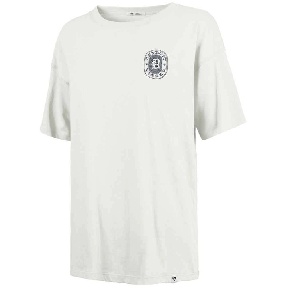Detroit Tigers '47 Women's Back Canyon Sadie T-Shirt - Natural - 47 brand on Sale