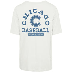 Chicago Cubs '47 Women's Back Canyon Sadie T-Shirt - Natural - 47 brand Sale