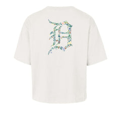 Detroit Tigers '47 Women's Full Bloom Cropped T-Shirt - Natural - 47 brand Online