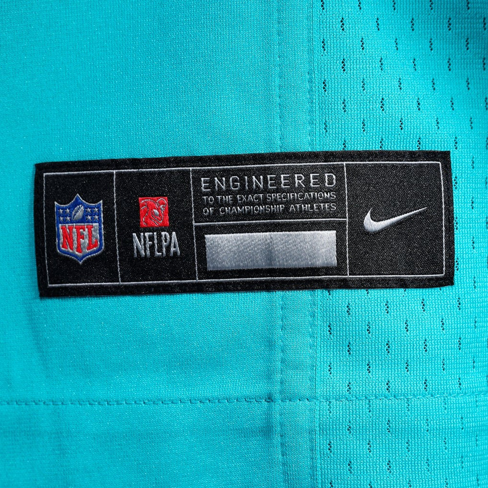 Nike Ifeatu Melifonwu Miami Dolphins Team Game Jersey Aqua
