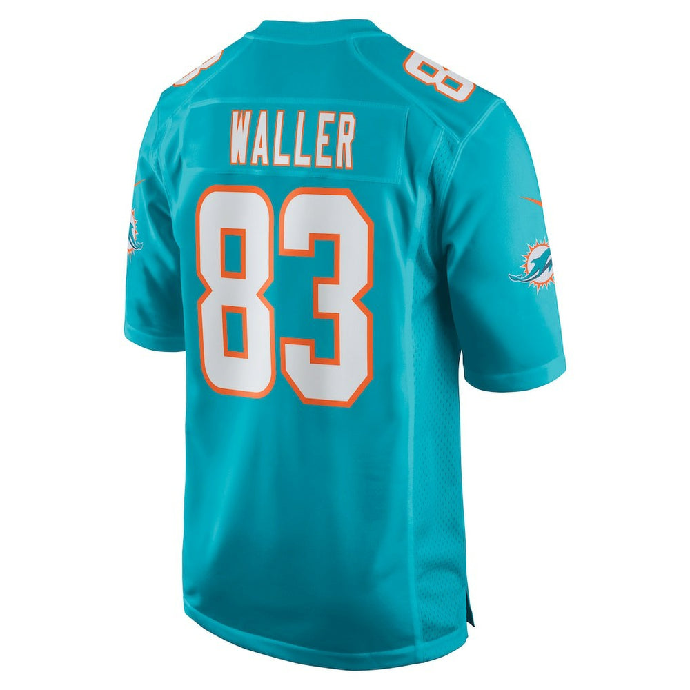 Nike Darren Waller Miami Dolphins Team Game Jersey Aqua