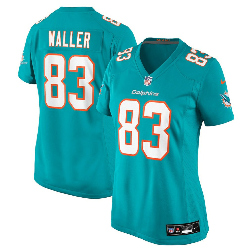 Nike Darren Waller Miami Dolphins Women's Team Game Jersey Aqua